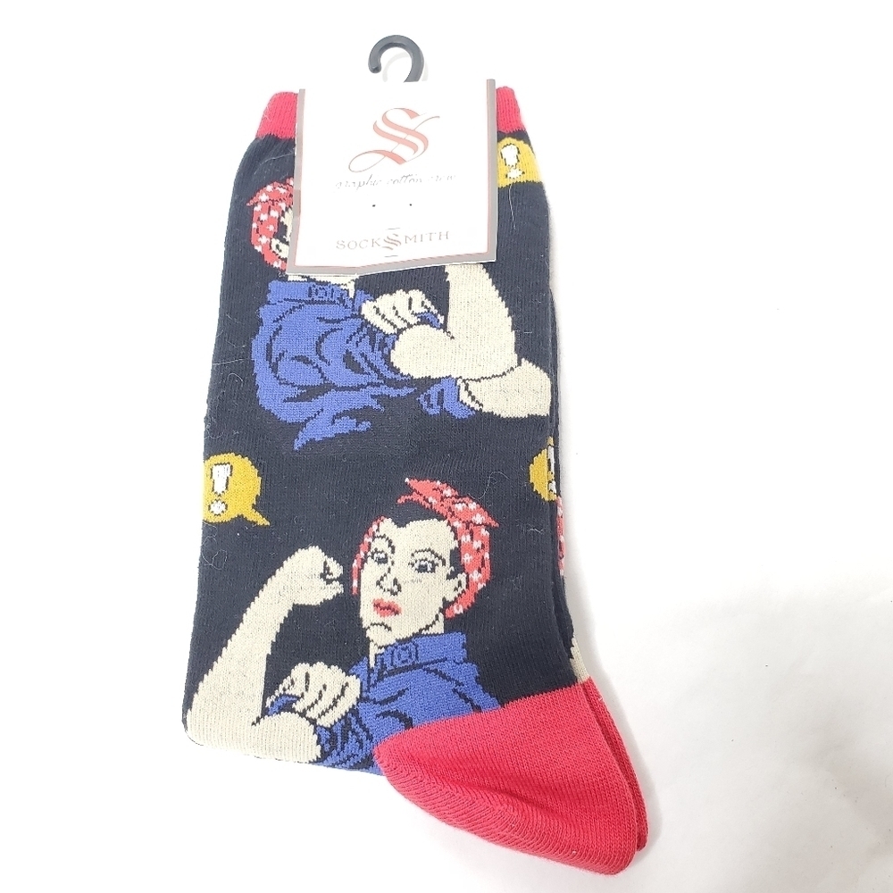 SockSmith Rosie The Riveter Socks